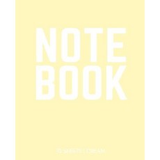Notebook 70 Sheets: Cream: Notebook 7.5 X 9.25 Paperback, Createspace Independent Publishing Platform