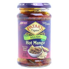 파탁스 렐리쉬 익스트랙트 핫 피클드 망고 글루텐 프리, 283g, 1개