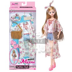 패션미미 New 인형의상 인형옷 드레스 미미의상 인형옷/의상, 보헤미안 플라워, 1개