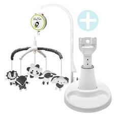 비더프리 사파리 흑백인형 신생아모빌 흑백모빌, [544102]사파리 인형+모빌세트-자동형, 1개