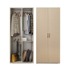 케이컴퍼니 LPM 이음800긴문양복장 장롱옷장, 메이플