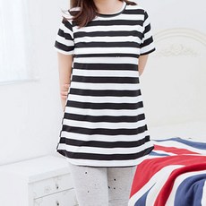 마더라이크 반팔코코수유티- 빅사이즈 수유복 임부복 상의 외출복