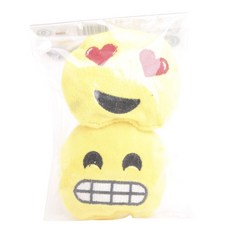 Bavarian Cat Toys 바바리아에서 자란 프리미엄 캣닢으로 채운 고양이 인형 장난감, Emojis, 1개