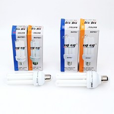 바텍 삼파장 EL램프 25W 35W 형광등 주광색 전구색, 35W전구색, 1개