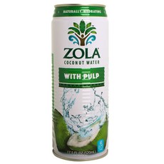 졸라 코코넛 워터 펄프, 1개, 520ml
