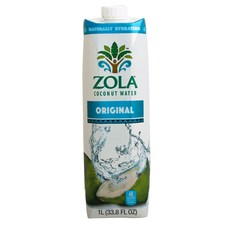 Zola 코코넛 워터 오리지널, 1개, 1L