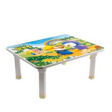 [뽀로로] 꽃길-S 캐릭터 공부상 유아책상 어린이책상, 그린+블루 외