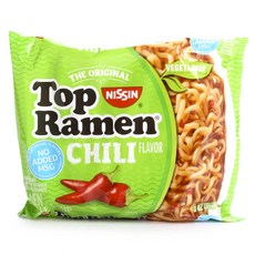 닛신 탑 라멘 칠리 베지테리안 85g, 1개