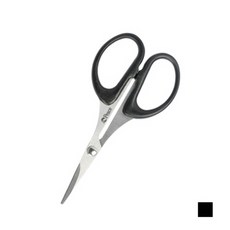 아주문구 평화 패치워크 미니퀼트가위, 검정, 1개