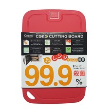 웰로스 항균도마 30초 살균 도마 TPE소재 FDA인증, 레드, 1개