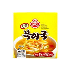 오뚜기 간편북어국, 52.5g, 1개