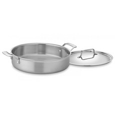 쿠진아트 캐서롤 냄비 커버 포함, 5.2L, Stainless Steel, 1개