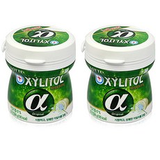 롯데자일리톨 알파 오리지날, 86g, 2개