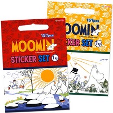 무민 스티커세트 1탄 5050, 랜덤 발송, 1개