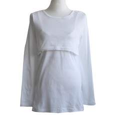 마더라이크 T.골지덮개수유티- 수유복 수유티셔츠 홈웨어 외출복