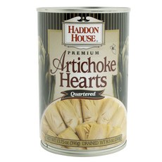 Haddon House 프리미엄 아티초크 하트 쿼터드, 390g, 1개