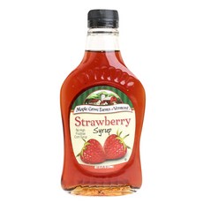 Maple Grove Farms of Vermont 스트로베리 시럽, 1개, 250ml