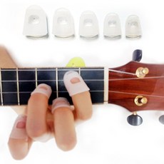 우인 핑거팁스 기타 프로텍트 손가락골무, XXS_낱개(유아)