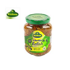 퀴네 게르킨 렐리쉬 스위트 피클, 350g, 1개