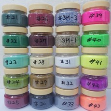 칼라석채(색모래), 40-형광녹색, 1통