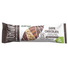 Go Raw 다크 초콜릿 플랜트 프로틴 바, 55g, 1개