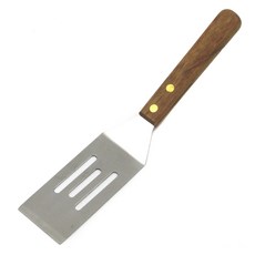 셰프크래프트 슬로티드 쿠키 스패치, Silver+Wood, 1개
