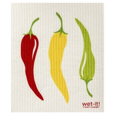Wet-It! 페퍼 스웨디쉬 행주, 1개