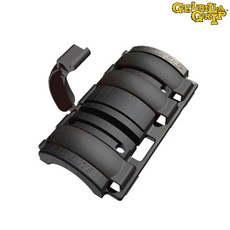 Gelrilla Grip 자전거 에너지젤 고정그립(간편히 섭취가능 파워젤 뉴트리션 사이클 바이클), 검정색, 1개