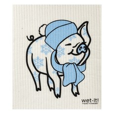 웨릿 윈터 스웨디쉬 행주, Pig, 1개