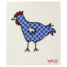 웨릿 치킨 스웨디쉬 행주, Navy Plaid, 1개