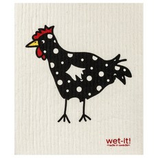 웨릿 치킨 스웨디쉬 행주, Black Spotted, 1개
