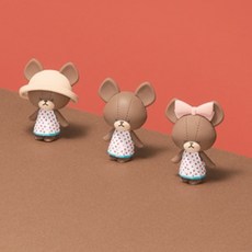 Bandai Hakorum 熊的學校 小熊 Jackie 塑膠模型套件, 1組