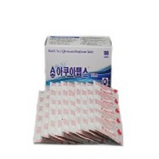아쿠아탭스 100정 정수기 수조 소독 식기 살균, 1개, 아쿠아탭스 167mg