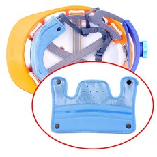 럭키산업 안전모 땀흡수대 쿨에버 원단 땀내피 머리보호 내피 땀받이 헬멧 안전모내피, 1개