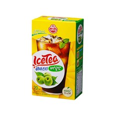 오뚜기 힐링타임 아이스티 매실맛, 14g, 20개입, 1개