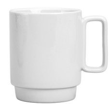 비아 스트라토 머그컵, White, 1개