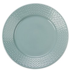 Bia 타불라 디너 접시, Aquamarine, 1개
