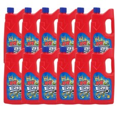트래펑 파워 트래펑 배수구 세정제, 1L, 12개