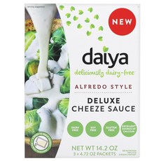 Daiya 알프레도 스타일 디럭스 치즈 소스 3개입, 1개, 403g