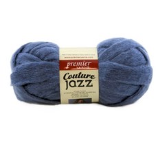 Premier Yarns 쿠튀르 재즈 뜨개실, Blue, 15m, 1개