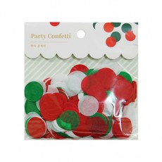 피플스파티 다양한 콘페티 컨페티, 크리스마스하모니, 1개