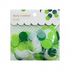피플스파티 다양한 콘페티 컨페티, 그린하모니, 1개