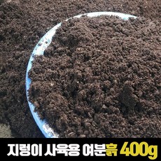 미끼나라 지렁이 사육용 여분흙 400g(16시전 당일발송), 1개, 400g