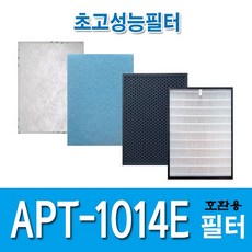 국산 H13등급 코웨이 APT-1014E / AP-1013F 공기청정기 필터 호환용, 헤파1+탈취1+미세먼지2+부직포6, 1개