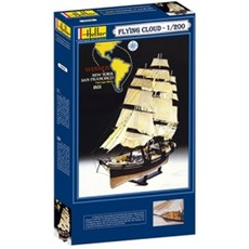 HELLER 1:200 FLYING CLOUD塑膠模型帆船, 1個