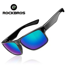 락브로스 편광 스포츠 선글라스, 아쿠아블루, 1개