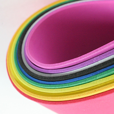 ABC문구 만들기 EVA원단 에바폼, eva원단2T:빨강