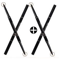 에띠앙 내추럴 듀얼 오토 아이브로우 펜슬1+1무료배송, 02_회갈색1+1, 1개