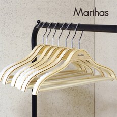 마리헤즈 벤트우드 키즈 논슬립 옷걸이 10p, 1개