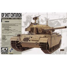 BF35159 AFV클럽 1대35 이스라엘군 숏 센츄리온 마크 5 1967년 프라모델, 1개